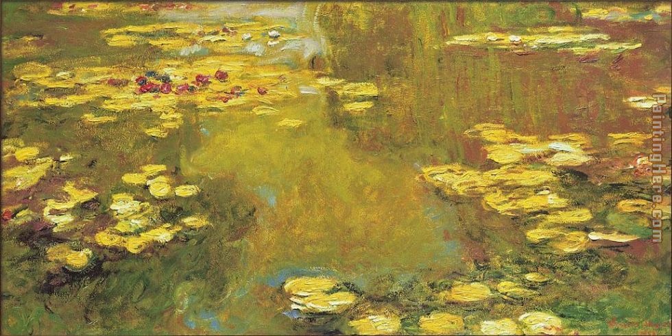 Pond of Waterlilies painting - Claude Monet Pond of Waterlilies art painting